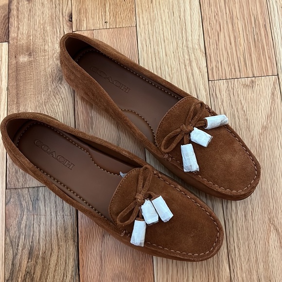 Coach Suede Loafer - Picture 1 of 5
